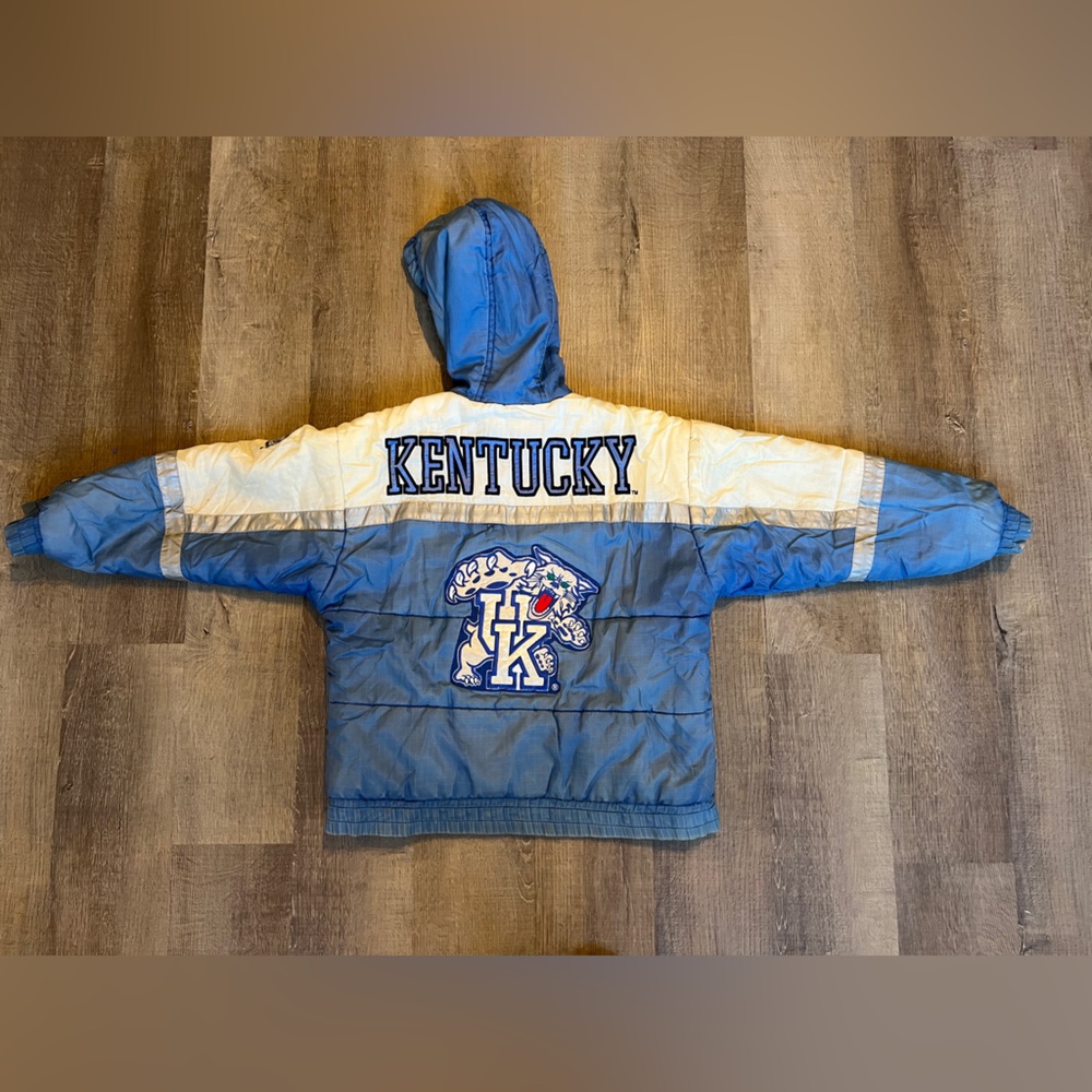 Vintage Kentucky Wildcats Pro Player Jacket 80s 90s Mascot Embroidered Logo